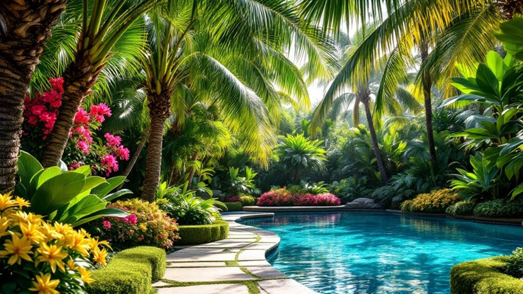 eco friendly poolside improvement