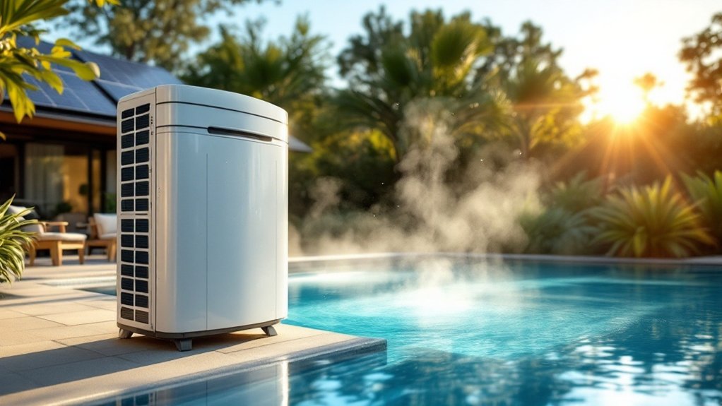 energy efficient pool heating