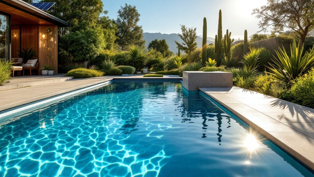 sustainable pool water conservation
