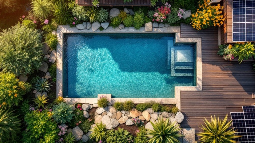 sustainable swimming pool building