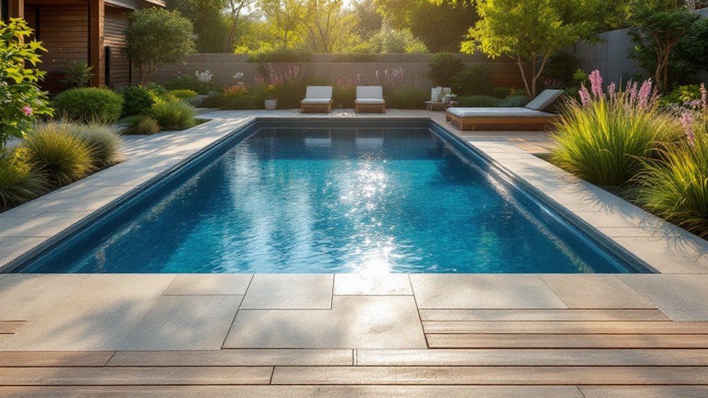 sustainable swimming pool materials