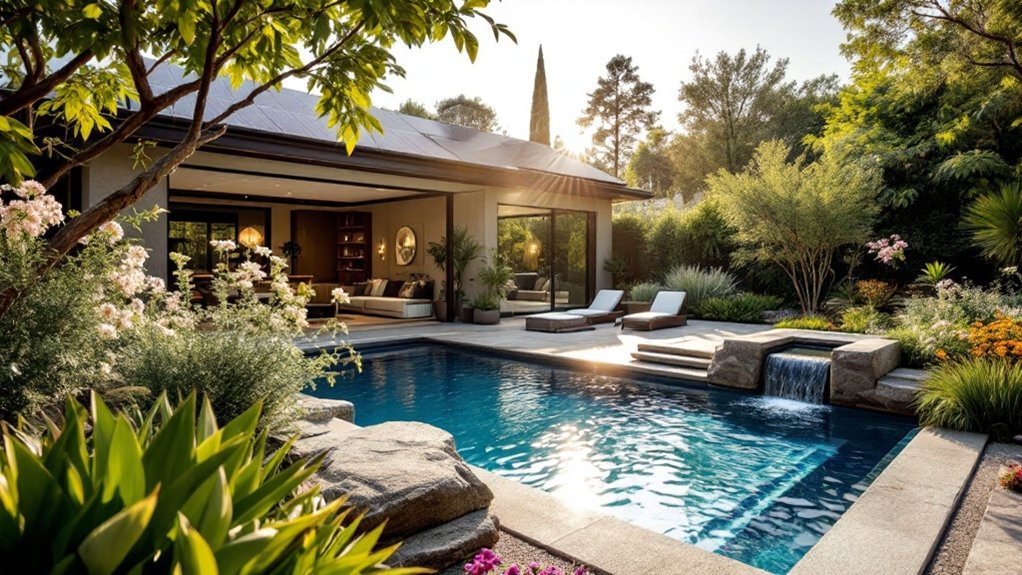 water saving home swimming pools