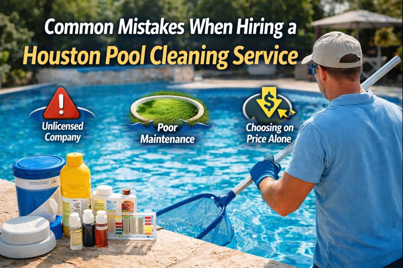 Common Mistakes When Hiring a Houston Pool Cleaning Service