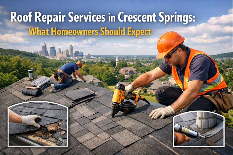 Roof Repair Services in Crescent Springs: What Homeowners Should Expect