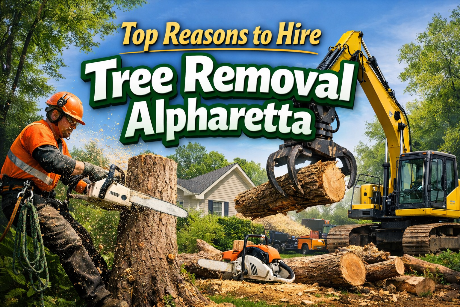 Top Reasons to Hire Tree Removal Alpharetta
