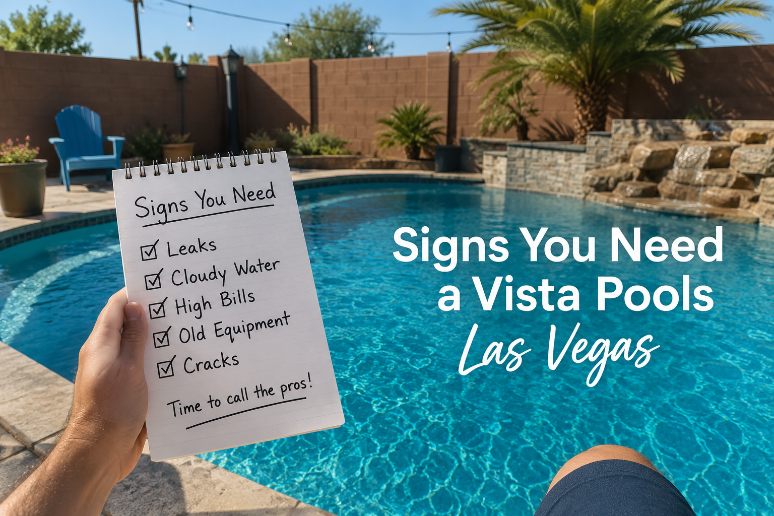 Signs You Need a Vista Pools Las Vegas