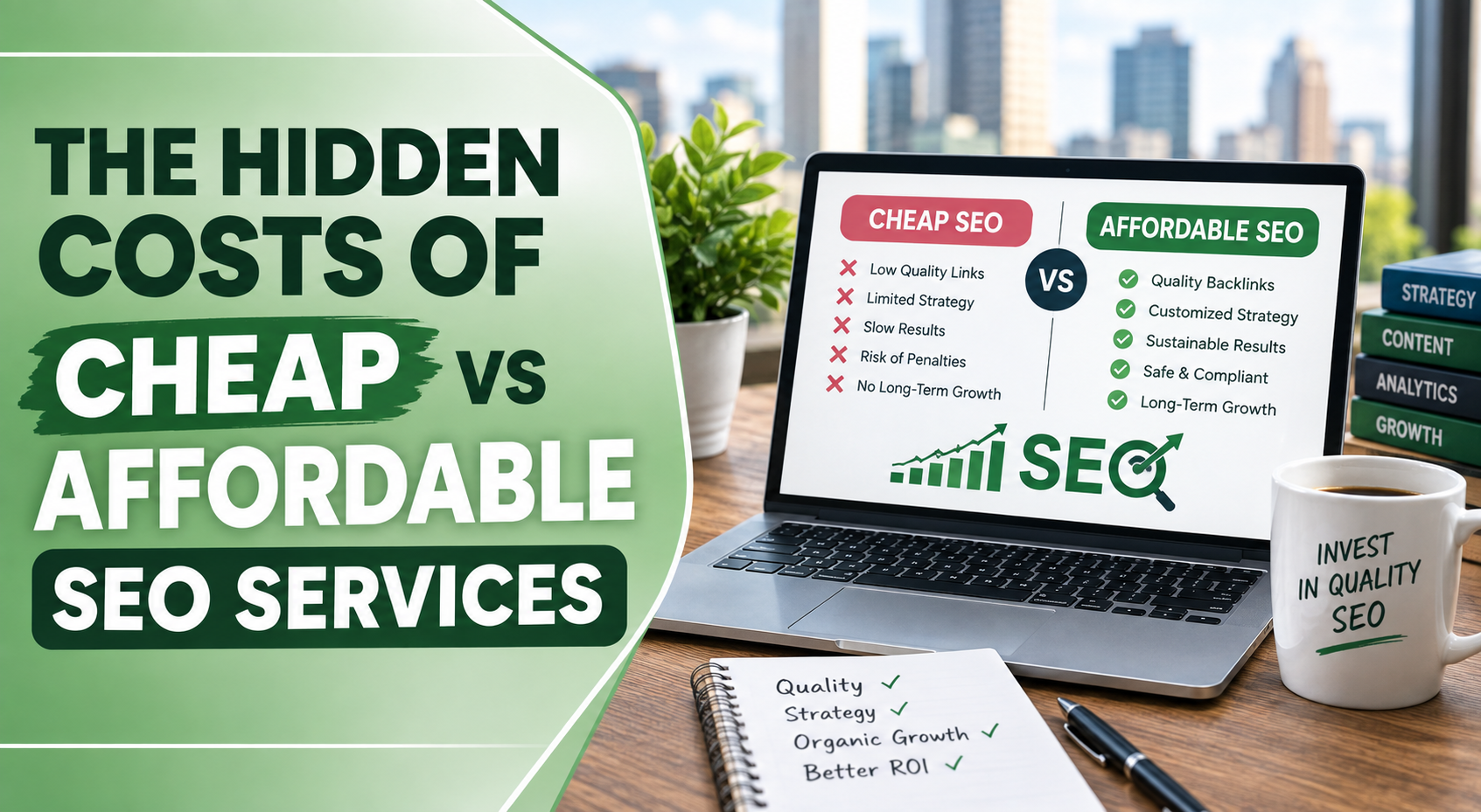 The Hidden Costs of Cheap vs Affordable SEO Services