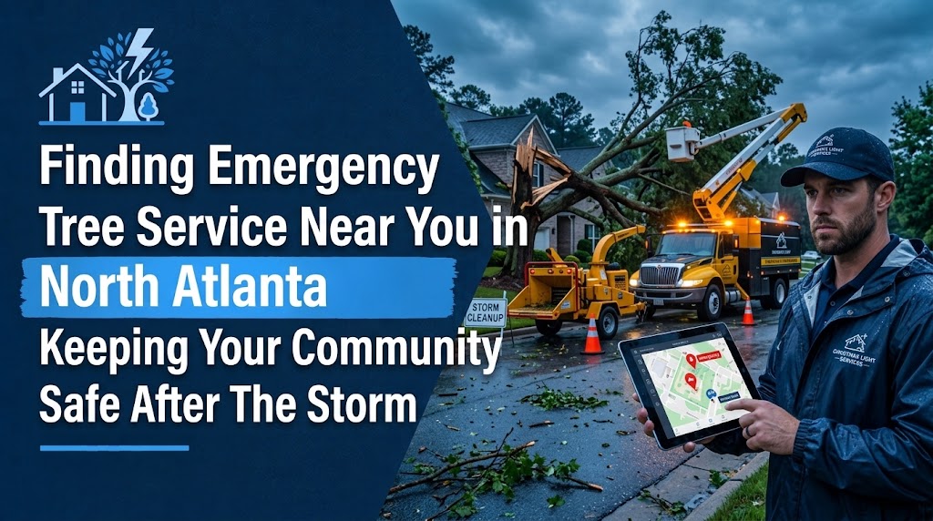 Finding Emergency Tree Service Near You in North Atlanta